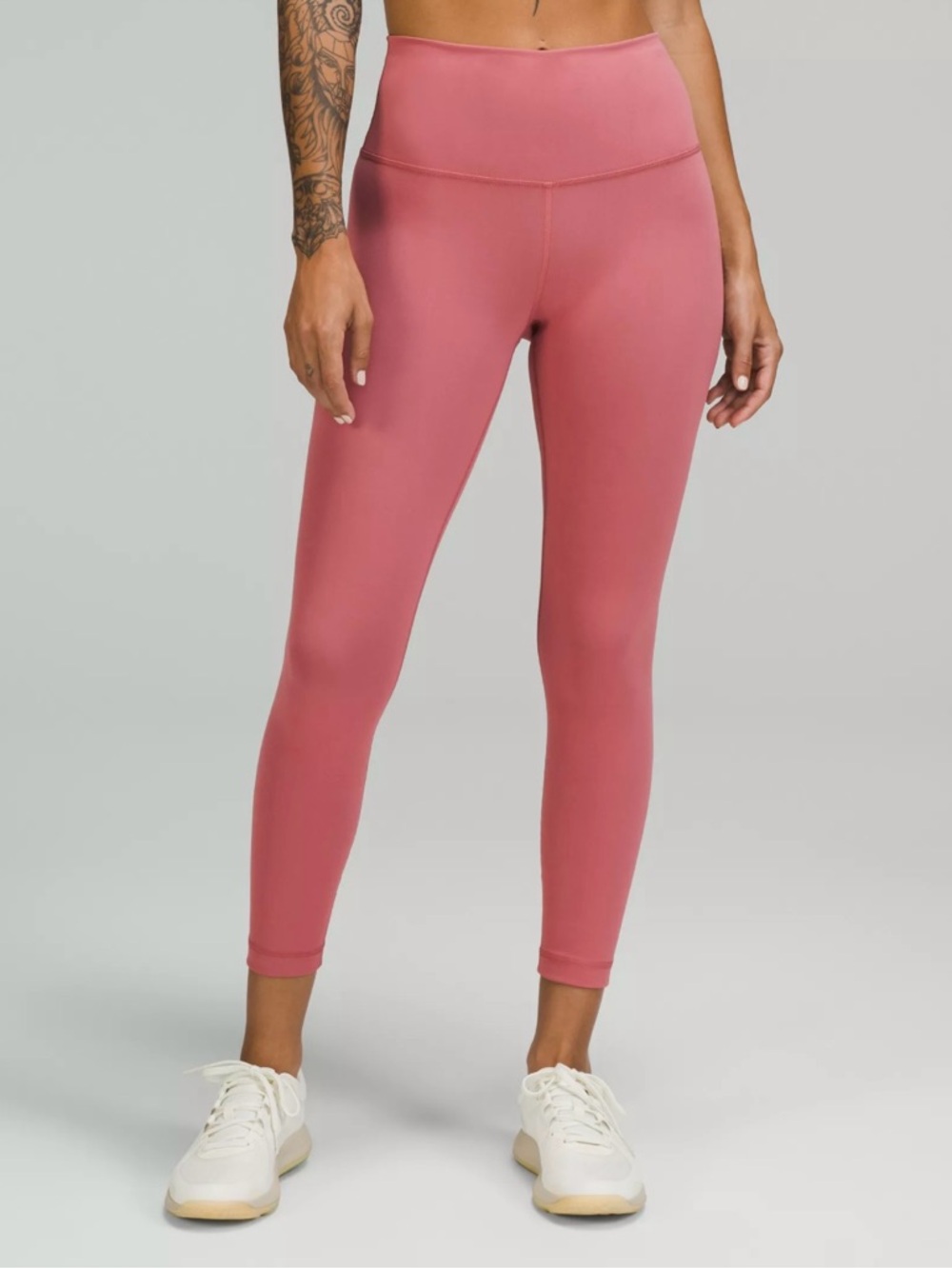 Lululemon wunder train leggings brier rose